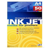 Folia INKJET do drukarek atramentowych bez paska op./50 szt. A4