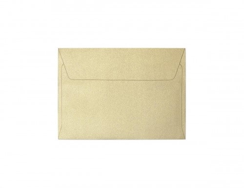 Koperta C6 Pearl złoty P., 120g/m2, op/10szt.