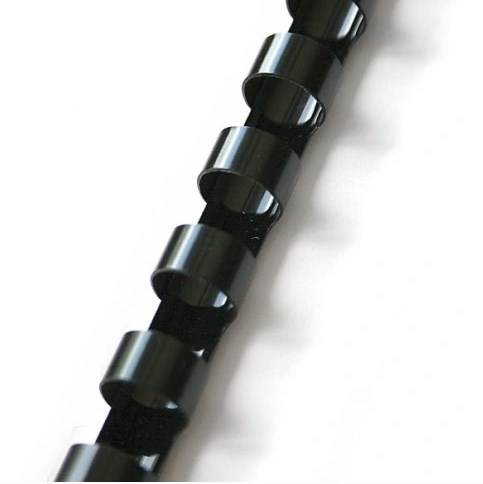 Grzbiety do bindownic 10mm 100 czarne ARGO