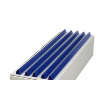 Listwy wsuwane Standard 25 niebieskie, 6mm 50 szt./op.
