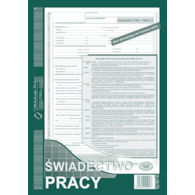 ŚP Świadectwo Pracy A4