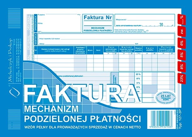 Faktura A5 MPP netto-pełna
