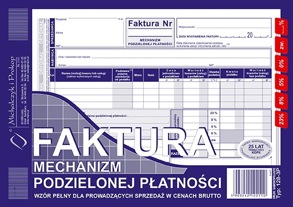 Faktura A5 MPP brutto-pełna