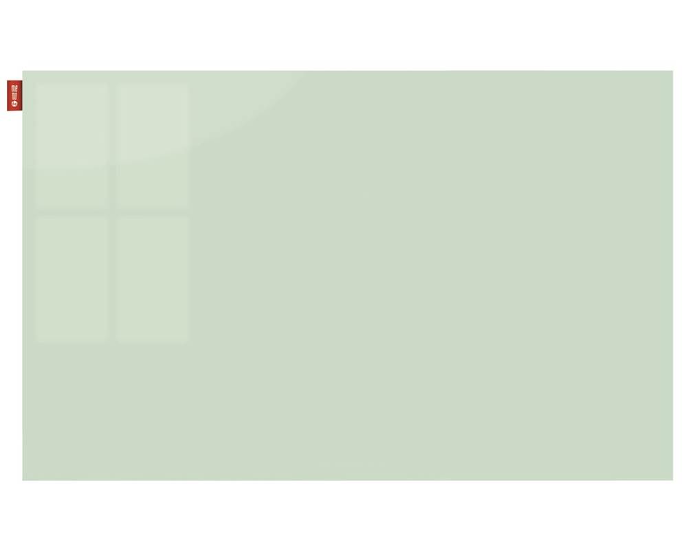 Tablica szklana MEMOBE, magnetyczna, biała, 150x100 cm