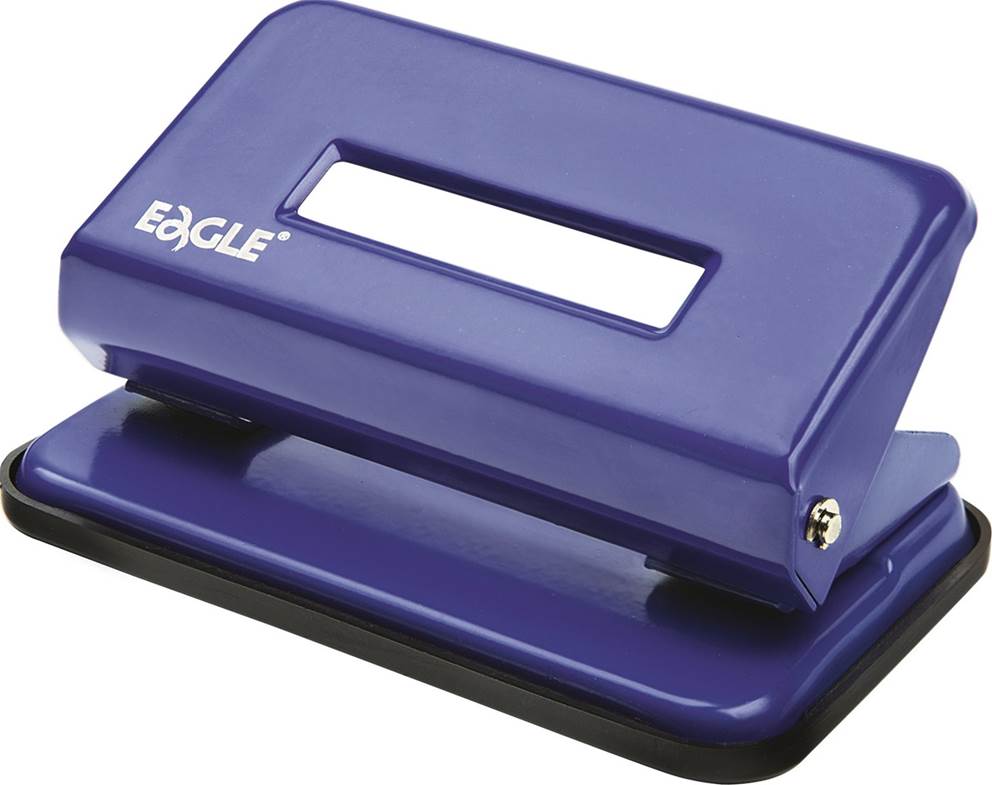 Dziurkacz 707A niebieski dziurkuje do 10 kartek