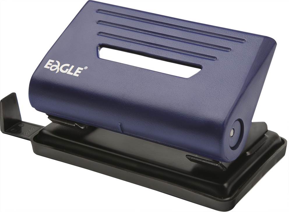 Dziurkacz 837S niebieski dziurkuje do 8 kartek