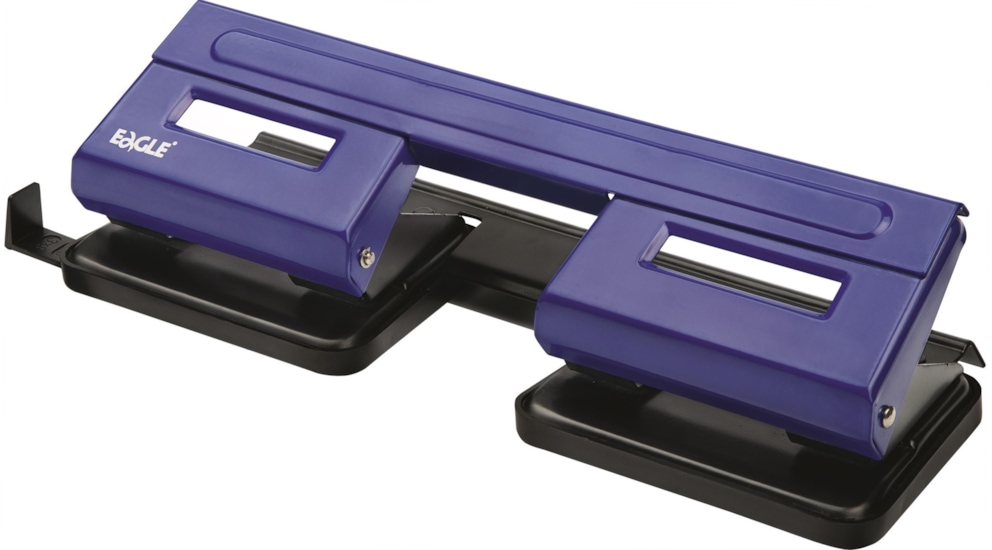 Dziurkacz 9401 niebieski dziurkuje do 10 kartek