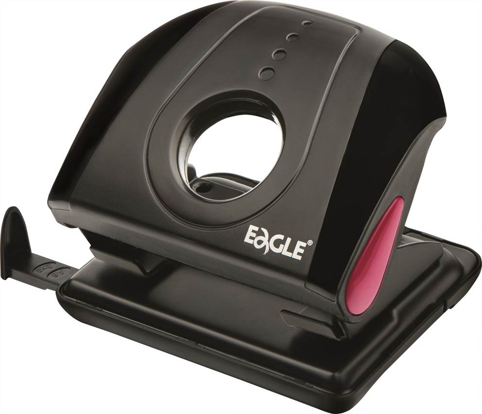 Dziurkacz P5180M czerwony dziurkuje 20 kartek