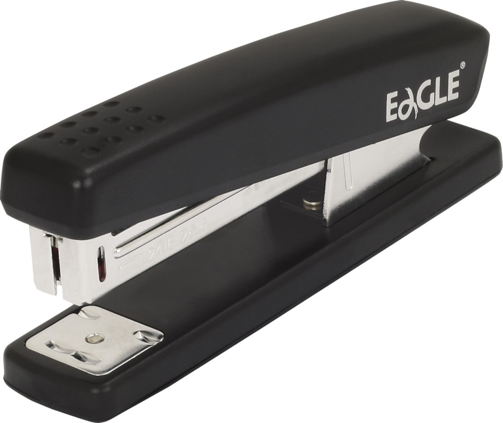 Zszywacz EAGLE 4001 BD czarny 24/6 - 20 kartek
