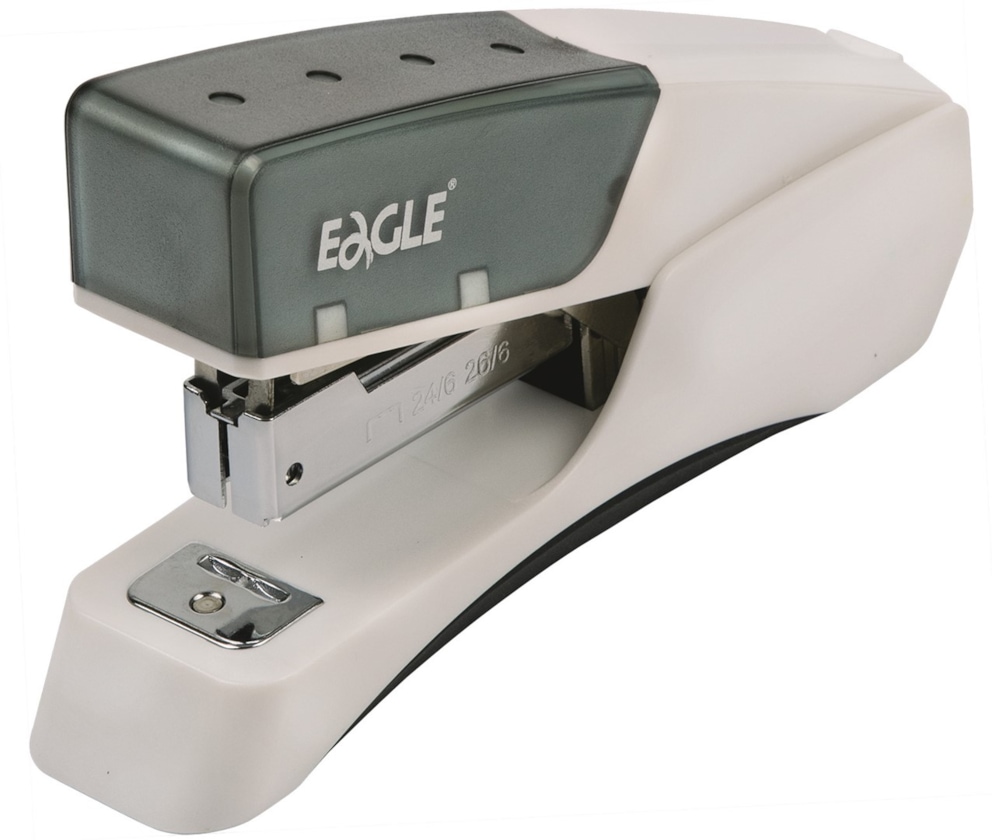 Zszywacz EAGLE SOFT TOUCH S5173 biały 30 kartek     save force