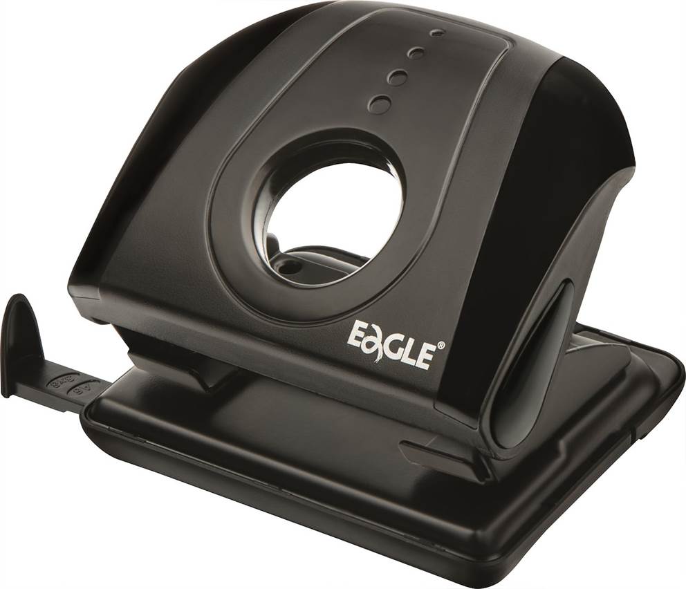 Dziurkacz P5180M czarny dziurkuje 20 kartek