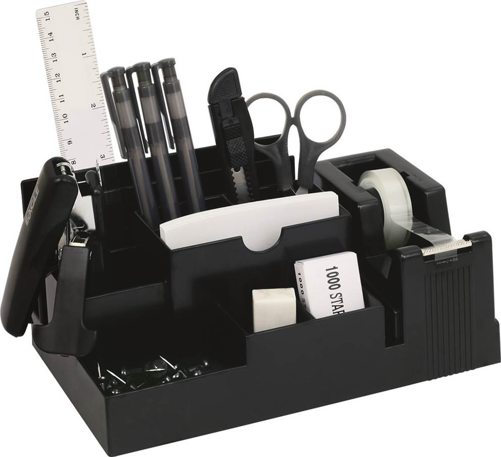 Przybornik 330S czarny z wyposażeniem