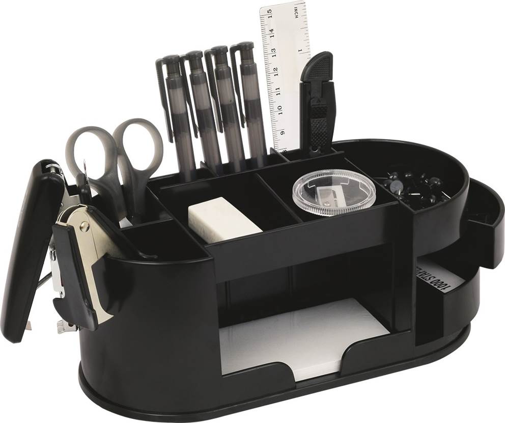 Przybornik 380S czarny z wyposażeniem