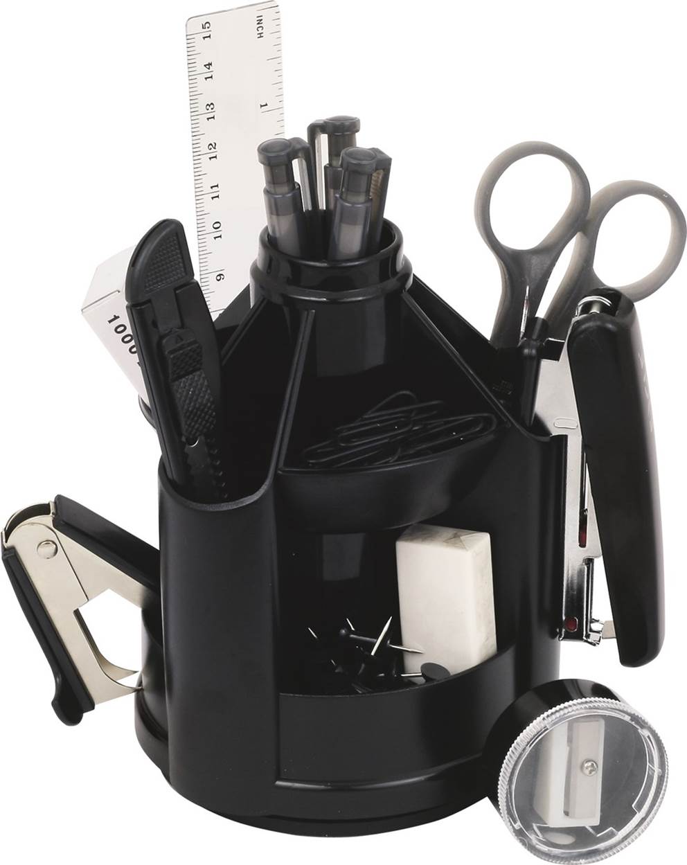 Przybornik 730S czarny z wyposażeniem