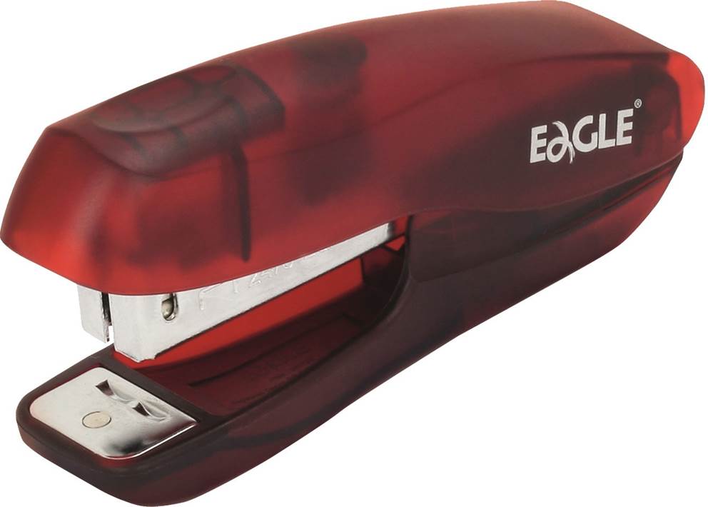Zszywacz S5072B czerwony zszywa do 15 kartek
