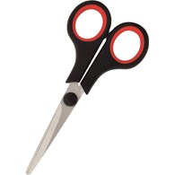 Nożyczki GR-5500 czarny/czerwony 5'' / 13 cm