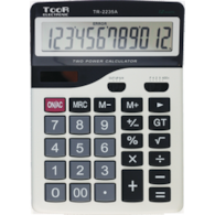 Kalkulator TR-2235 biurowy wyświetlacz 12-pozycyjny TOOR