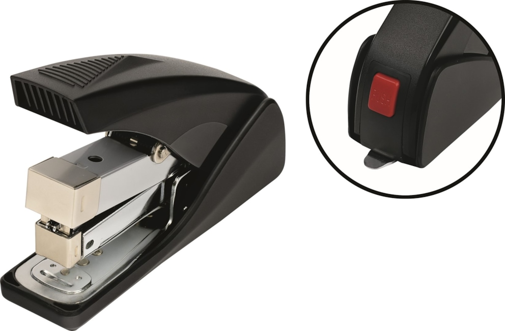 Zszywacz EAGLE S5180 safe force. czarny 50 kartek