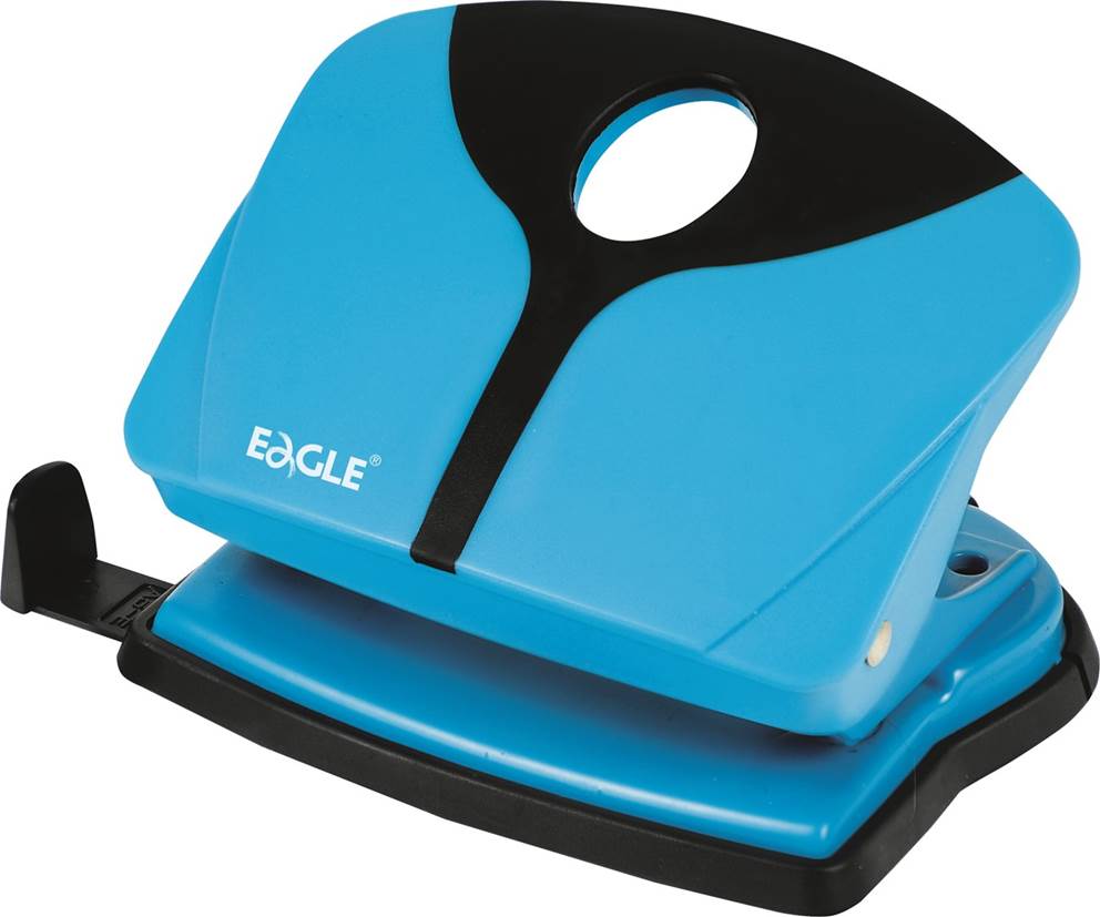 Dziurkacz EAGLE TYP6602 COLORtouch niebieski 16 kartek