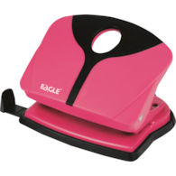 Dziurkacz EAGLE TYP6602 COLORtouch różowy 16 kartek