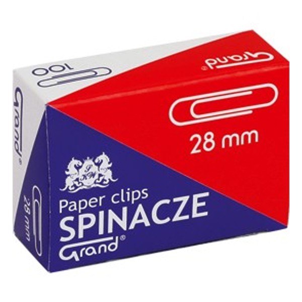 Spinacze - R28 28 mm okrągłe