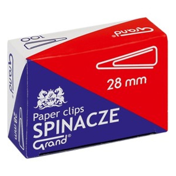 Spinacze - T28 28 mm trójkątne