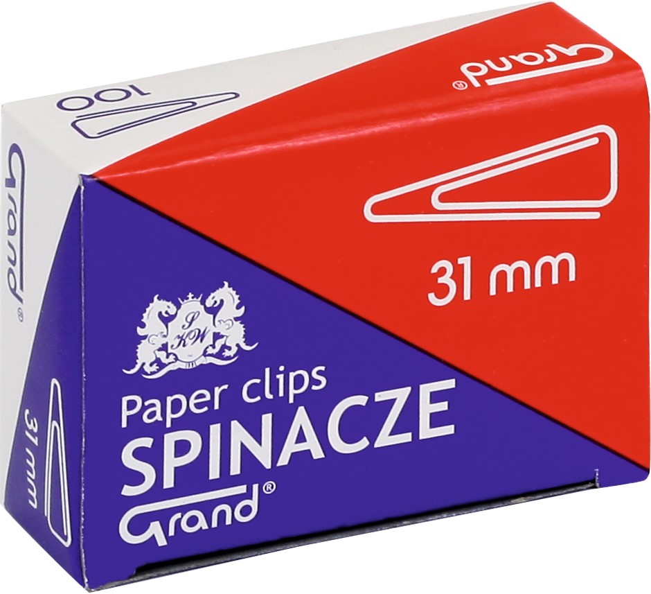 Spinacze - T31 31 mm trójkątne