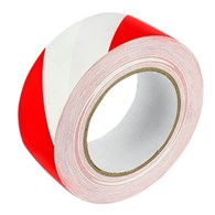 Taśma OSTRZEGAWCZA samoprzylepna biało-czerwona GRAND
48X50m