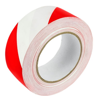 Taśma OSTRZEGAWCZA samoprzylepna biało-czerwona GRAND
48X50m