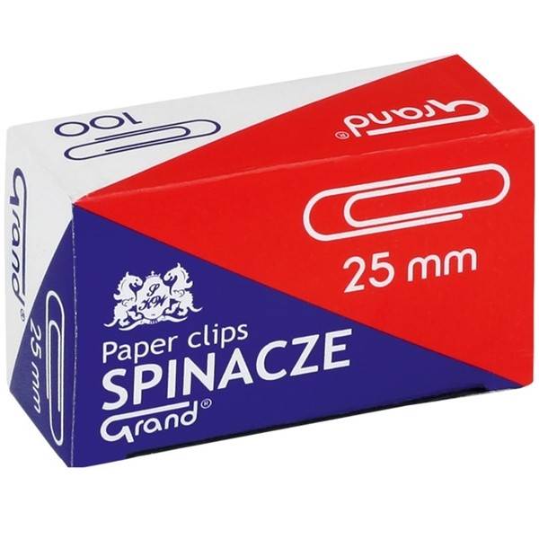 Spinacze - R25 25mm okrągłe