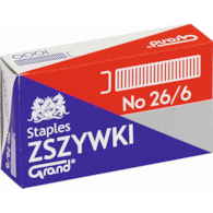 Zszywki #26/6 do 25 kartek 1000 szt.