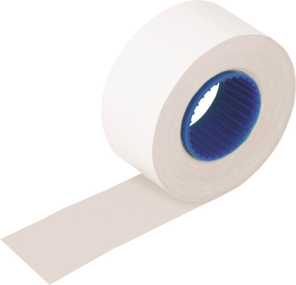 Taśma do metkownic 26x16 biała prosta