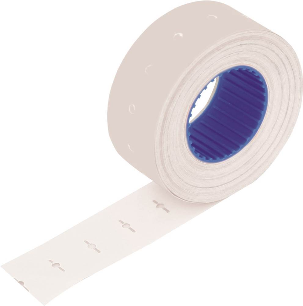 Etykiety proste 22 x 12 mm biały 800 szt. w rolce