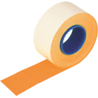Etykiety proste 26 x 16 mm pomarańczowy 700 szt. w rolce