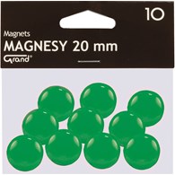 Magnes 20mm GRAND zielony 10 szt