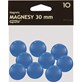 Magnes 30mm GRAND niebieski 10 szt
