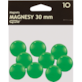 Magnes 30mm GRAND zielony 10 szt