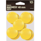Magnes 40mm GRAND żółty 10 szt