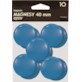 Magnes 40mm GRAND niebieski 10 szt