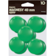 Magnes 40mm GRAND zielony 10 szt