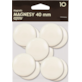 Magnes 40mm GRAND biały 10 szt