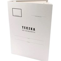 Teczka tekturowa A4 do akt osobowych ARO biała