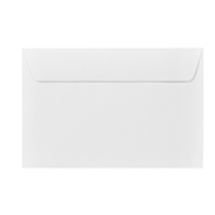 Koperty białe C6 SK 114x162mm poddruk niebieski 75g 1000 szt.