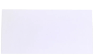 Koperty białe DL SK 110x220mm poddruk niebieski 80g 1000 szt.