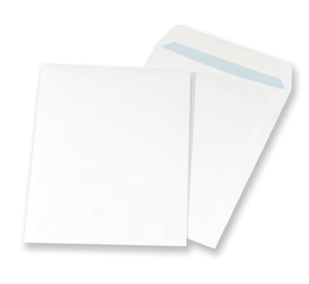 Koperty białe C5 NK 162x229mm poddruk niebieski 90g 500 szt.