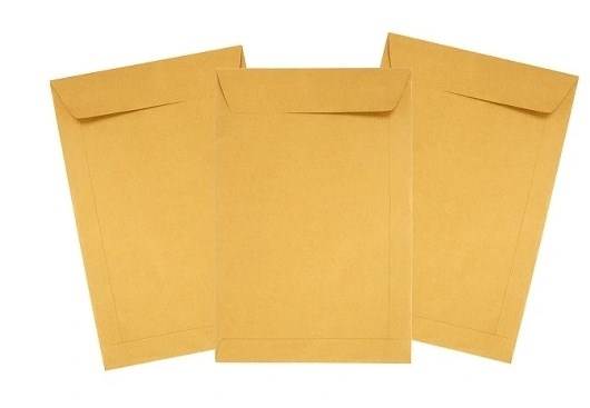 Koperty brązowe B5 SK 176x250mm 90g 500 szt.