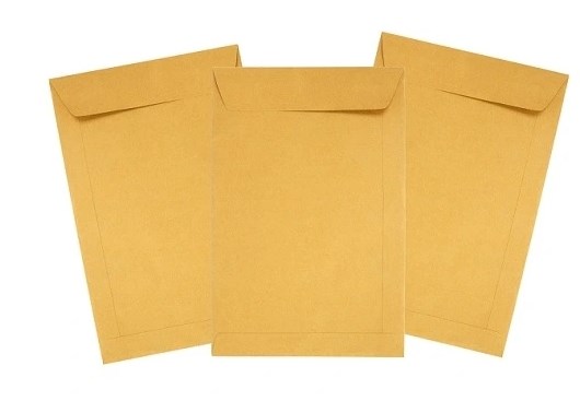 Koperty brązowe B5 SK 176x250mm 90g 500 szt.