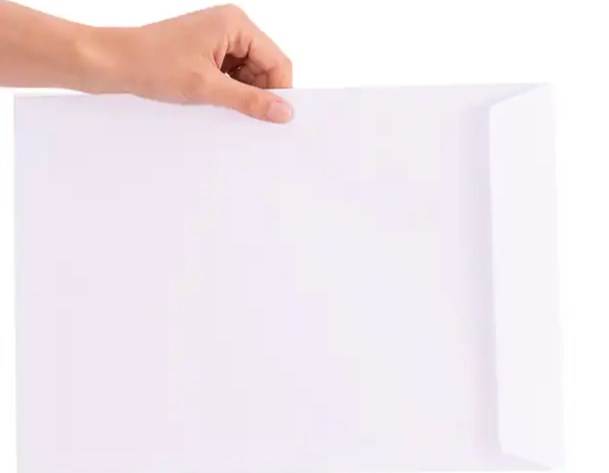 Koperty białe C3 bez kleju 324x458mm 130g 250 szt.