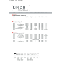 Koperty brązowe C3 HK 324x458mm 100g 250 szt.