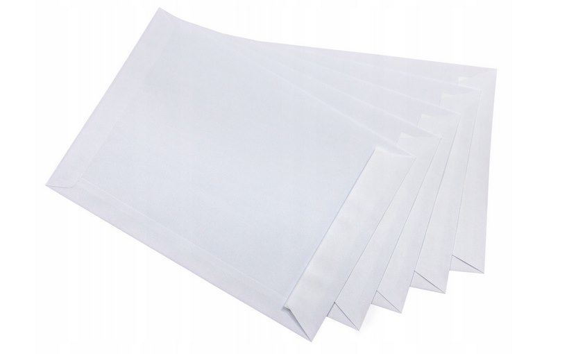 Koperty białe C4 NK 229x324mm 90g 250 szt.